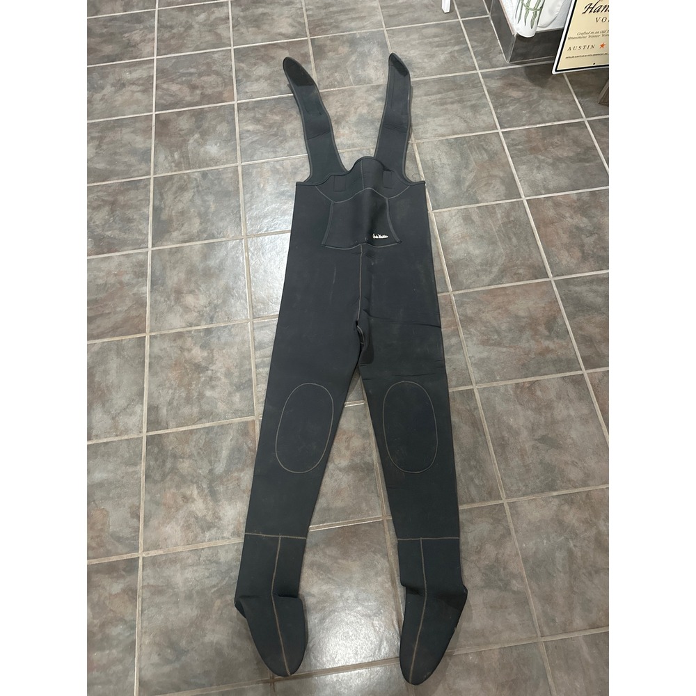 Gander Mountain Neoprene Chest Waders Black Stockingfoot Fishing Hunting Mens M
